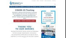 
							         BronxCare Health System								  
							    