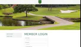 
							         Brook Hollow Golf Club Member Login								  
							    