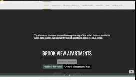 
							         Brook View Apartments: Mt. Washington, Baltimore Apartments								  
							    