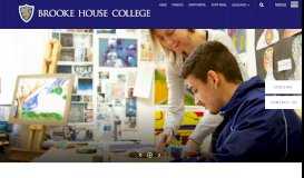 
							         Brooke House College: Home								  
							    