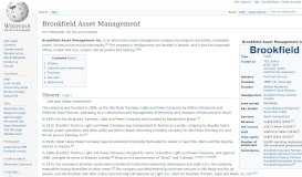 
							         Brookfield Asset Management - Wikipedia								  
							    
