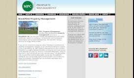 
							         Brookfield Property Management - MPC Property Management								  
							    