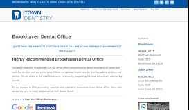 
							         Brookhaven Dental | Town Dentistry Brookhaven: Heather Frodge, DMD								  
							    