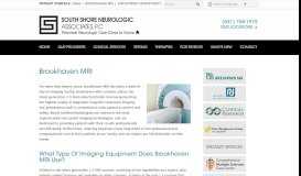 
							         Brookhaven MRI - South Shore Neurologic Associates								  
							    