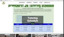 
							         Brookhurst JHS Home Page								  
							    