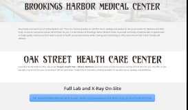 
							         Brookings Harbor Medical Center								  
							    