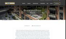 
							         Brookland Press - One Parking								  
							    