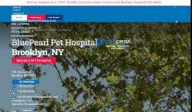 
							         Brooklyn, NY | Emergency Vet - BluePearl Pet Hospital								  
							    