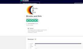 
							         Brooks and Kirk Reviews | Read Customer Service Reviews of ...								  
							    
