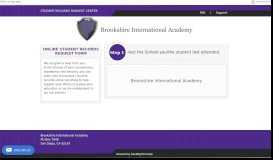 
							         Brookshire International Academy | NeedMyTranscript								  
							    