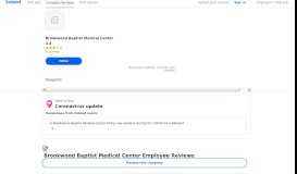 
							         Brookwood Baptist Medical Center Employee Reviews - Indeed								  
							    