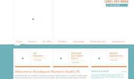 
							         Brookwood Women's Health | Birmingham, AL								  
							    