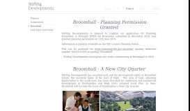 
							         Broomhall - Planning Permission in Principle - Stirling Developments								  
							    