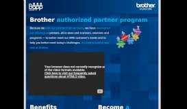 
							         Brother Authorized Partner Program (BAPP) Enrollment								  
							    