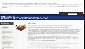 
							         Broward County Schools - Frontline Recruitment - Applitrack.com								  
							    