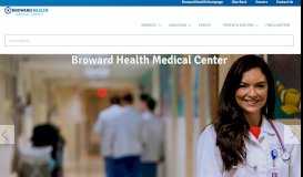 
							         Broward Health Medical Center								  
							    