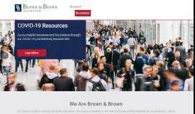 
							         Brown & Brown Insurance | Insurance & Risk Management Solutions								  
							    