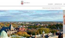 
							         Brown University: Home								  
							    