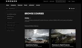 
							         Browse Courses | Gnomon - Gnomon School of Visual Effects								  
							    