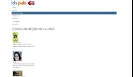 
							         Browse LDS Singles on LDS Pals | LDS Pals - Jan 22, 2020								  
							    