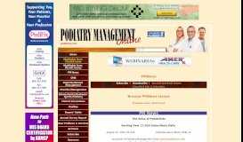 
							         Browse PMNews Issues - Podiatry Management Online								  
							    