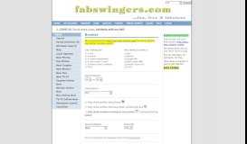 
							         Browse Profiles - FabSwingers.com								  
							    
