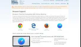 
							         Browser Support - Navy Federal Credit Union								  
							    
