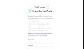
							         Browser Versions for Home Access Center								  
							    
