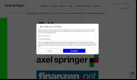 
							         Börse Stuttgart, Axel Springer und finanzen.net entwickeln ...								  
							    