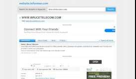 
							         brucetelecom.com at WI. Bruce Telecom: Internet, Mobile ...								  
							    