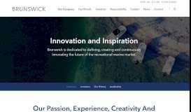 
							         Brunswick | Company - Brunswick Corporation								  
							    