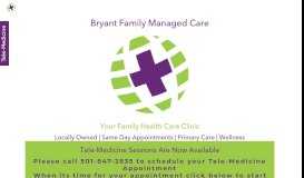 
							         Bryant Family Managed Care - Medical Clinic - Bryant AR								  
							    