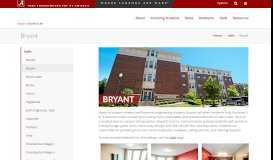 
							         Bryant - Housing and Residential Communities								  
							    