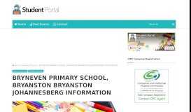 
							         BRYNEVEN PRIMARY SCHOOL, BRYANSTON ... - Student Portal								  
							    