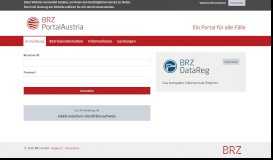 
							         BRZ PortalAustria - Portal.at - Anmeldung								  
							    