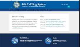 
							         BSA E-Filing System								  
							    