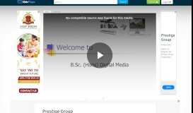 
							         B.Sc. (Hons) Digital Media - ppt video online download								  
							    