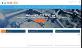 
							         BSE Startups								  
							    