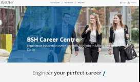 
							         BSH Careers: Home								  
							    