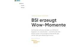 
							         BSI Portal | BSI								  
							    