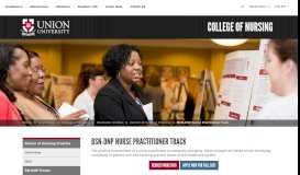 
							         BSN-DNP Nurse Practitioner Track | Doctor of Nursing Practice ...								  
							    