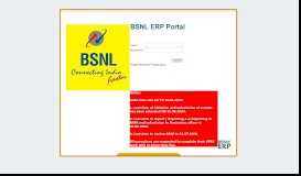 
							         BSNL ERP								  
							    