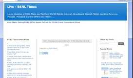 
							         BSNL Online Complaint Portal to reach Higher ... - The BSNL Times								  
							    