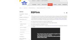 
							         BSPlink - IATA								  
							    