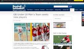
							         BSUK launches new Coach Portal - BaseballSoftballUK								  
							    