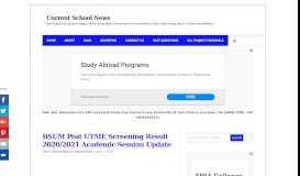 
							         BSUM Post UTME Screening Result 2018 is Out - www.bsum.edu.ng ...								  
							    