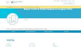 
							         BSW Medical & Surgical Clinic - Irving - Home								  
							    