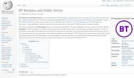 
							         BT Business and Public Sector - Wikipedia								  
							    
