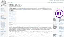 
							         BT Global Services - Wikipedia								  
							    