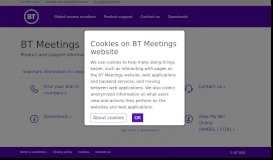 
							         BT One Collaborate - Web, Audio and Video Conferencing Services								  
							    